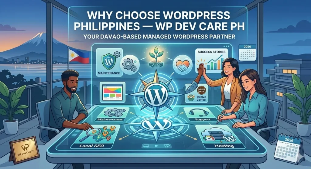 why choose WordPress Philippines - WP Dev Care PH
