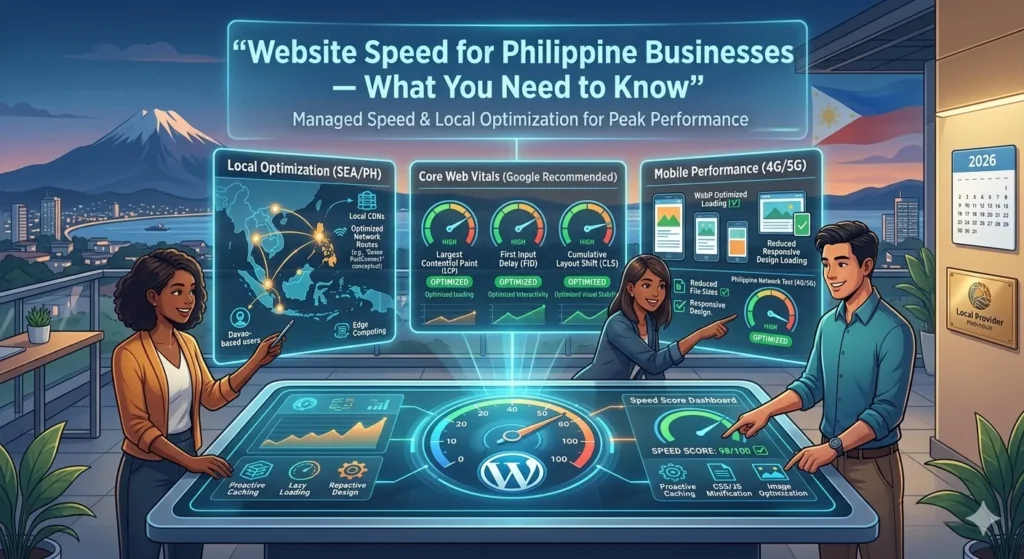 website speed for Philippine businesses - WP Dev Care PH