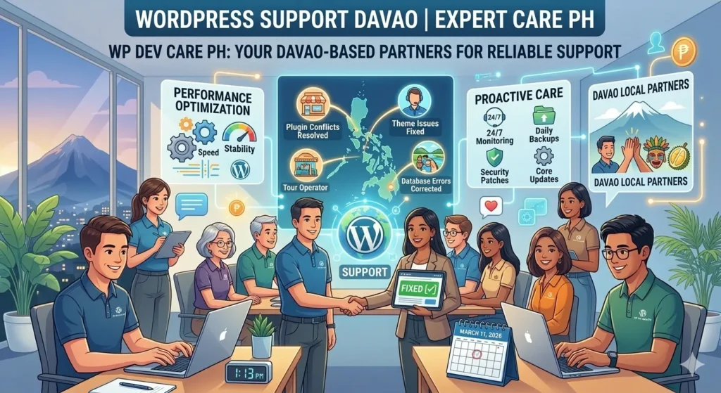 WordPress Support Davao - WP Dev Care PH
