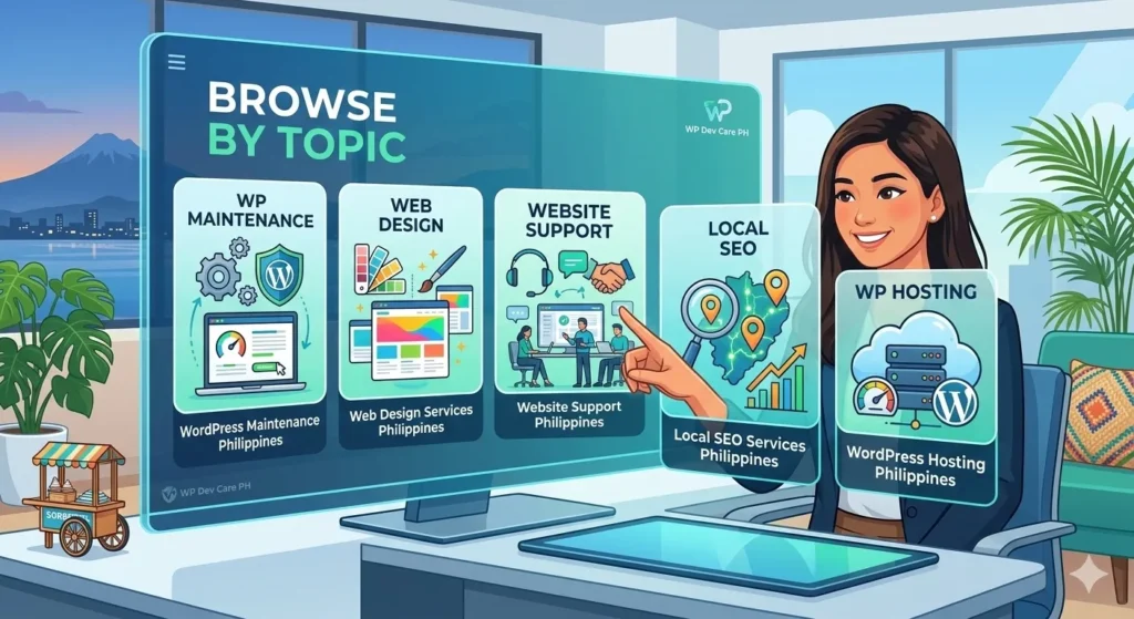 WordPress tips Philippines - WP Dev Care PH blog